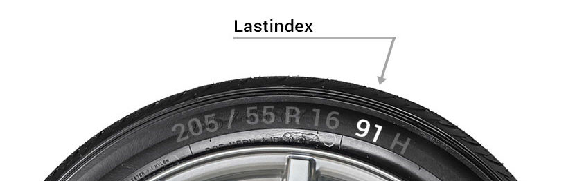 Beispiel Reifen Lastindex